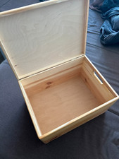Holzkiste kiefernholz massiv gebraucht kaufen  Dresden