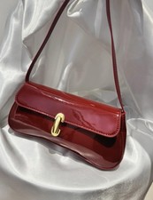 Womens red patent for sale  LONDON
