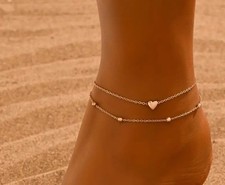 Fusskette doppelstrang damen gebraucht kaufen  Salach