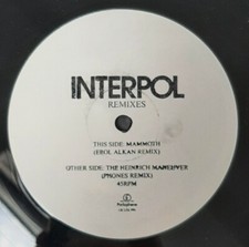 Interpol mammoth heinrich for sale  LEEDS