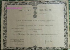 Dipl524 diplome medaille d'occasion Dipl524 diplome medaille d'occasion  Le Beausset