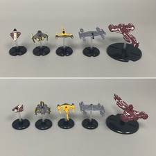 5 NAVES LATERAIS LEVES STARFIGHTERS STAR WARS MINIATURAS NAVE ESTELAR BATTLES REPUBLIC, usado comprar usado  Enviando para Brazil