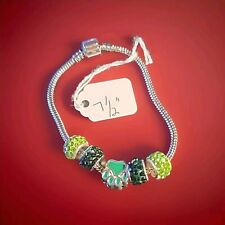 Usado, Linda pulseira tipo Pandora com 3 berloques! Estampa de pata  comprar usado  Enviando para Brazil