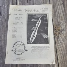 Assembly manual mcspadden for sale  Russell