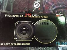 1 par de alto-falantes PIONEER PREMIER 240 WATTS PRO SERIES DUAL CONE TS-1020 comprar usado  Enviando para Brazil