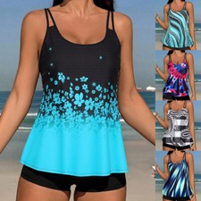 Damen drucken tankini gebraucht kaufen  Obertshausen