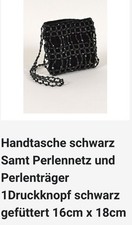 Handtasche perlen 16 gebraucht kaufen  Rabenau