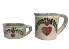Country heart stoneware for sale  Seattle