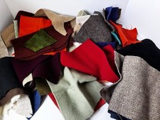 Wool fabric scraps for sale  Clarkston