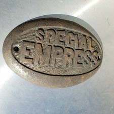 placa de metal fundido antiga imperatriz especial, decorativa? comprar usado placa de metal fundido antiga imperatriz especial, decorativa? comprar usado  Enviando para Brazil