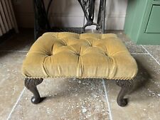 Vintage footstool carved for sale  GUILDFORD