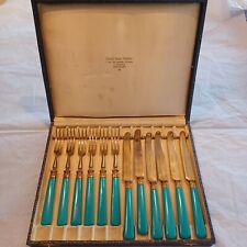Vintage dessert forks d'occasion  Expédié en Belgium