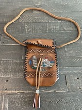 Vtg genuine leather for sale  Venice