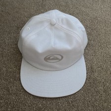 Quicksilver white cap for sale  ALDERSHOT