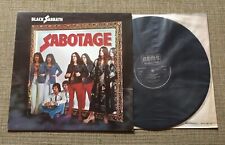 BLACK SABBATH SABOTAGE LP 1975 UK NEMS 9119 001 1ST STERLING 'BLOW ON A JUG' M- comprar usado  Enviando para Brazil