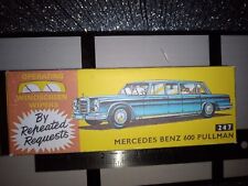 Corgi no247 mercedes for sale  STOURPORT-ON-SEVERN