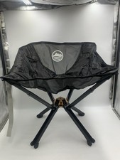 Cadeira de acampamento dobrável portátil CLIQ preta Clik Camp dobrável resistente, usado comprar usado  Enviando para Brazil