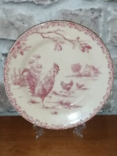 Antique plate rooster d'occasion  Expédié en Belgium