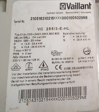 Vaillant vc255 wärmetauscher gebraucht kaufen  Hamburg