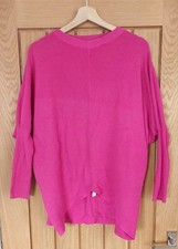 Valentyne fuchsia poncho for sale  BAKEWELL