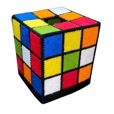 Cubo Rubik feito à mão capa caixa de tecido lona artesanato Big Bang Theory Sheldon rubix comprar usado  Enviando para Brazil