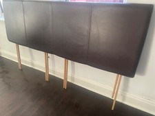 Genuine leather headboard for sale  NORTHWICH
