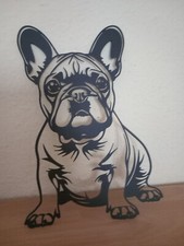 Französische bulldogge metall gebraucht kaufen  Duisburg