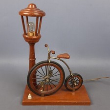 Lampada tavolo legno usato  Inverigo