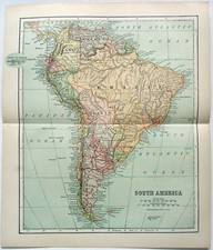 South America Maps for sale  Sayville