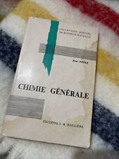 Chimie generale rene d'occasion  Expédié en Belgium
