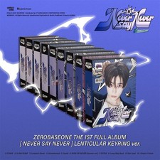 Usado, ZEROBASEONE NEVER SAY NEVER 1st Album LENTICULAR KEYRING Ver/QR+9 PhotoCard+GIFT comprar usado  Enviando para Brazil