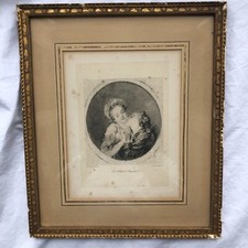 Gravure baiser apres d'occasion  Paris IX