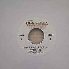 Atari E.R.I.C. P.O.P. Videodisc 800 400 Advertising LASERDISC #1 #2 VERY RARE, usado comprar usado  Enviando para Brazil