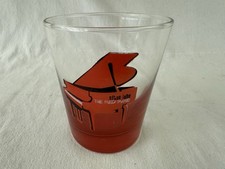 Taza de vidrio de piano roja Elton John recuerdos palacio cesares música merchandising tour segunda mano  Embacar hacia Mexico