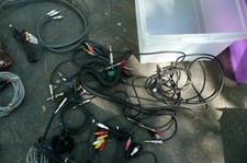 Cabos sortidos equipamentos musicais - computador - estéreo comprar usado  Enviando para Brazil