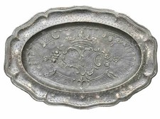 Grand plat étain d'occasion  Toulouse-
