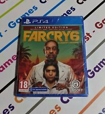 PS4 FAR CRY 6 LIMITED EDITION NUOVO SIGILLATO UK ITALIANO INCLUSO PLAYSTATION 4, używany na sprzedaż  Wysyłka do Poland