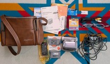 Sony Handycam DCR-HC90 Pacote de Câmera Filmadora de Vídeo 2 Baterias Bolsa Controladora comprar usado  Enviando para Brazil
