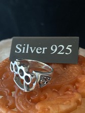 Silver knuckle duster for sale  BRIGHTON