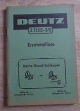 Deutz schlepper d25 gebraucht kaufen  Recke