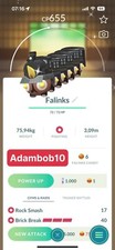 Pokémon-Go-Shiny-Falinks-Train-ConductorCostume-Trade-Registrado-OU-não registrado, usado comprar usado  Enviando para Brazil