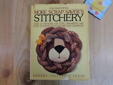 Usado, More Scrap Saver's Stitchery by Sandra Lounsbury Foose 1981 HCDJ Craft Book  comprar usado  Enviando para Brazil