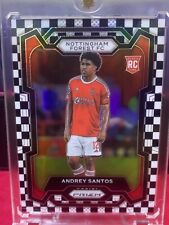 2023-24 Panini Prizm EPL Andrey Santos Black White Checker Prizm SP RC Rookie comprar usado  Enviando para Brazil