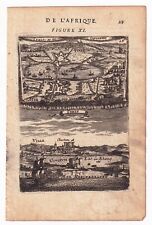 Gravure XVIIe Vue View Tunis Tunisie Tunisia La Goulette 1683 تونس comprar usado  Enviando para Brazil