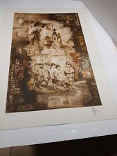 Lithographie signée numérot� d'occasion  Pellevoisin