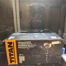 Titan petrol auger for sale  RIPLEY