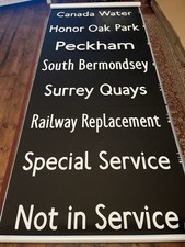Bus destination blind for sale  CARSHALTON