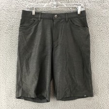 Usado, Bermuda Adidas Masculina 30 Cinza Cintura Média 5 Bolsos Casual Zíper Botão Mosca comprar usado  Enviando para Brazil