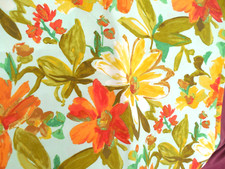 Floral toss zipper for sale  Leland