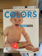 Colors magazine water for sale  Augusta
